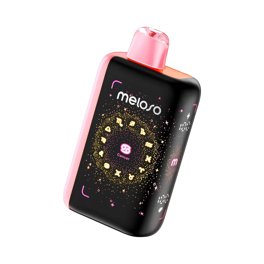 Peachy Strawmelon Meloso Bar 30000 - Black Coral